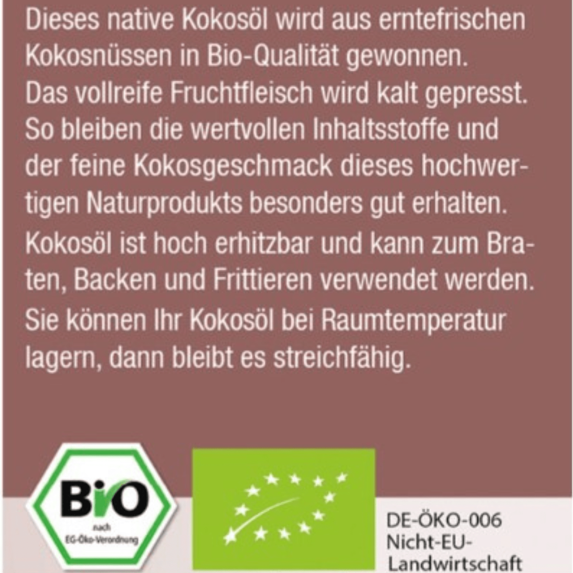 Glas mit hochwertigem Kopp Vital Bio-Kokosöl – vielseitig einsetzbar in Küche, Kosmetik und Gesundheitsanwendungen