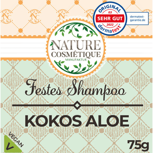 Bio-Haarseife Kokos Aloe – vegan, feuchtigkeitsspendend & sanfte Reinigung aus Kokosöl und Aloe Vera